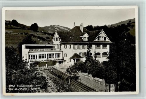 9652 Neu St. Johann - Kinderkurheim Speer