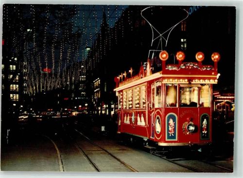 8000 Zürich - Bahnhofstrasse Märlitram Weihnachten Beleuchtung