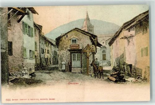 1937 Orsières 1901 - Reiter Boucherie J. Darbellay
