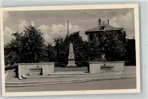 8910 Affoltern am Albis Gebrauchsspuren Denkmal