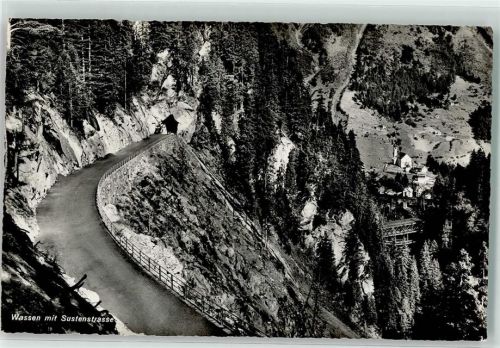 6484 Wassen UR Foto AK Sustenstrasse