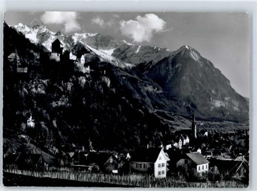 9490 Vaduz - Schloss Vaduz Rappenstein Falknis