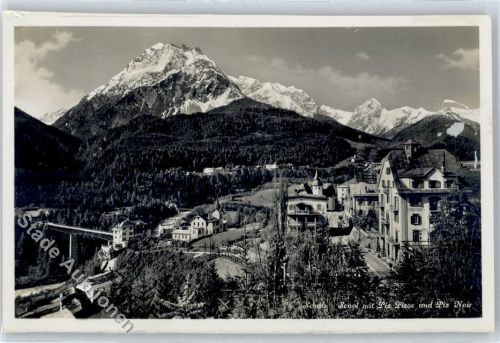 7550 Scuol Schuls - Viadukt, Piz Piscor, Piz Nair