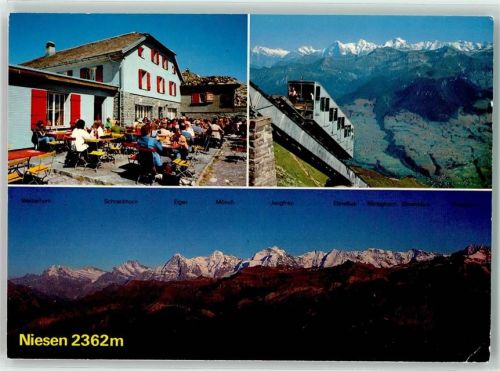 Niesen - Bergbahn Kulm Hüttenstempel