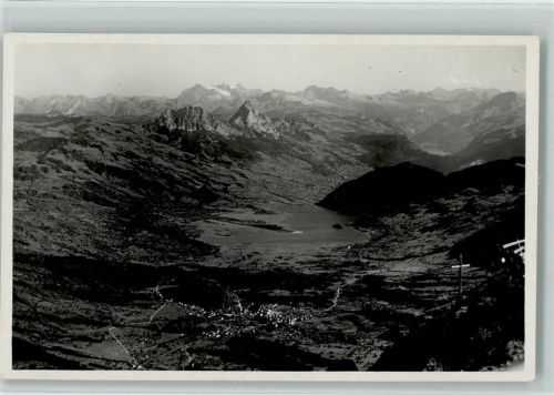 6410 Rigi Kulm - Blick auf Goldau Lowerzersee und Glarneralpen