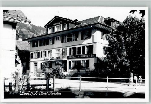 3775 Lenk im Simmental Foto AK Hotel Hirschen