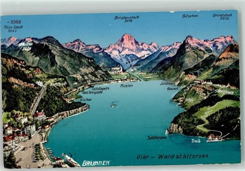 6440 Vierwaldstättersee - Vogelschau