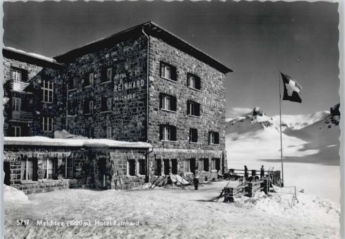 6068 Melchsee-Frutt - Hotel Reinhard, Schweizer Flagge