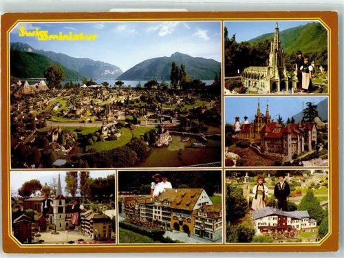 6815 Melide - Swissminiatur Tracht