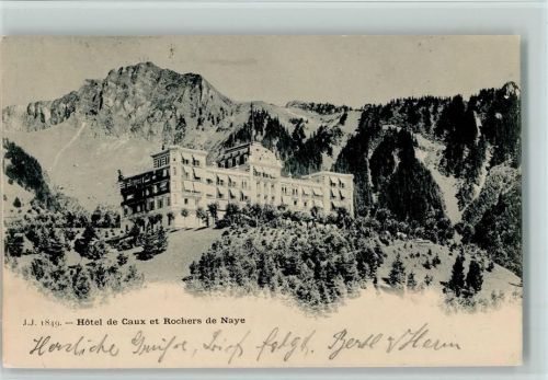 1824 Caux - Hôtel de Caux et Rochers de Naye