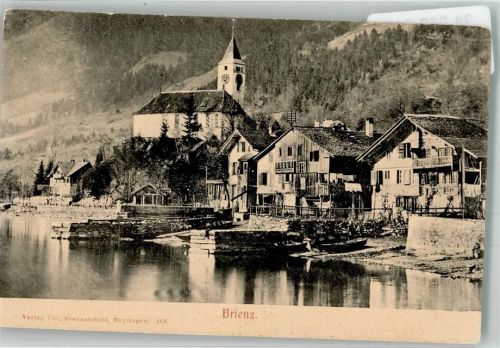3855 Brienz BE Foto AK Kirche