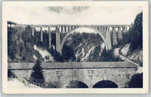 9064 Hundwil - Alte und neue Hundwilertobelbrücke