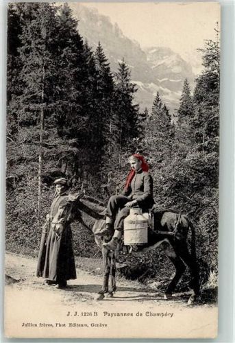 1874 Champéry 1909 - Paysannes