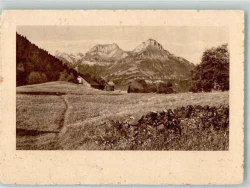 6443 Morschach 1940 Gebrauchsspuren Niederbauen Oberbauen