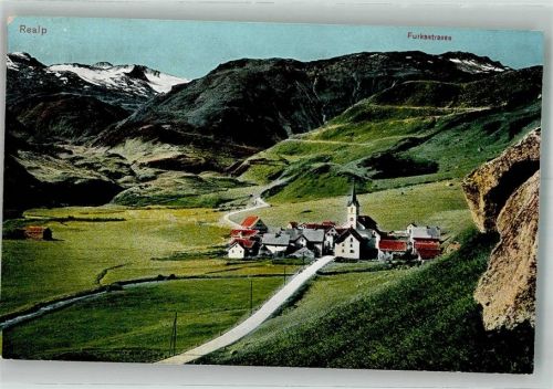 6491 Realp Foto AK Furkastrasse