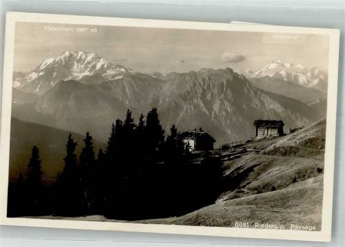 3987 Riederalp 1936 Foto AK