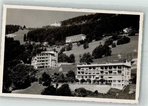 1854 Leysin Foto AK Sanatorium Feldpost Militaire en traitement Etabl.Cahmois