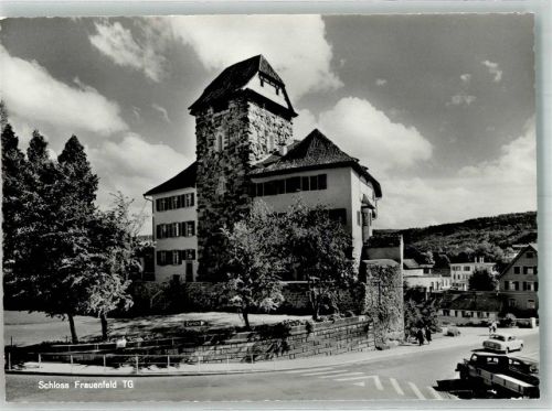 8500 Frauenfeld Foto AK LKW Auto Schloss