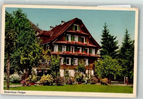 6363 Fürigen Foto AK Bauerhaus