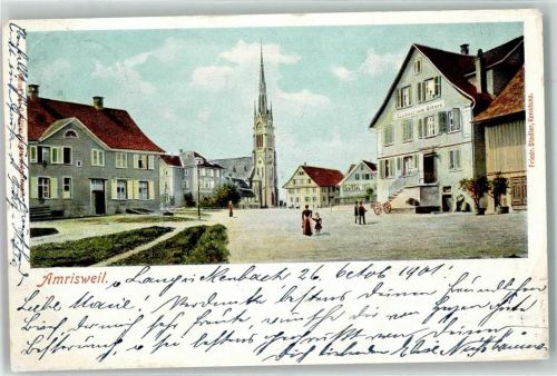 8580 Amriswil 1901 - Gasthaus zum Ochsen