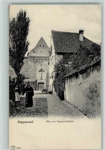 8640 Rapperswil SG - Weg zum Kapuzinerkloster