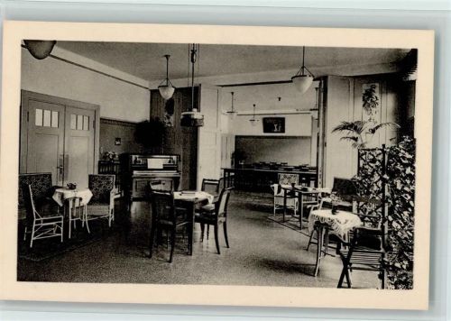 Haushaltungsschule Innenansicht, Aufenthaltsraum Motiv Schweiz 1927