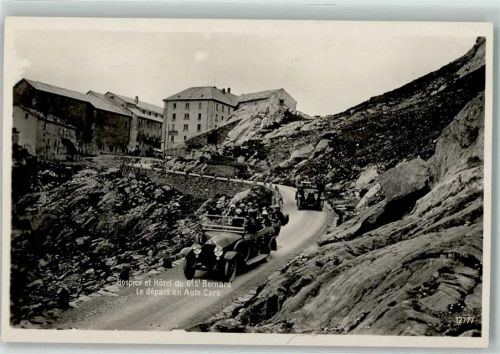 1946 Bourg-St-Pierre - Hospice et Hotel du St. Bernard Autos