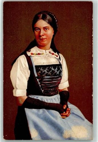 8000 Zürich - Wehntalermädchen in Tracht