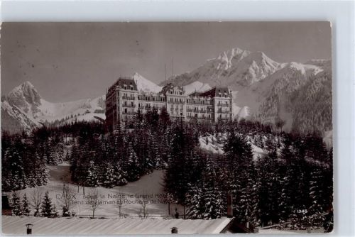 1824 Caux 1913 Winter Hotel