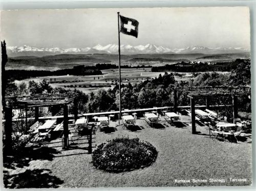 8536 Steinegg TG Hüttwilen Foto AK Kurhaus Schloss Foto Gaberell