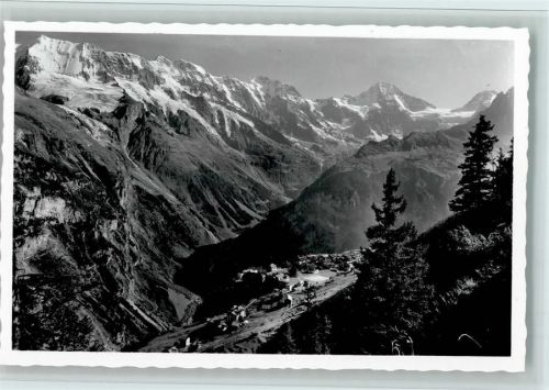 3825 Mürren - Ebnefluh Mittaghorn Grosshorn Breithorn Tschingelhorn