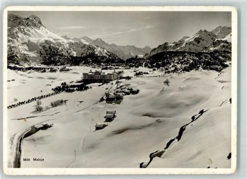 7516 Maloja Winter Verlag u. Fotograf Albert Steiner