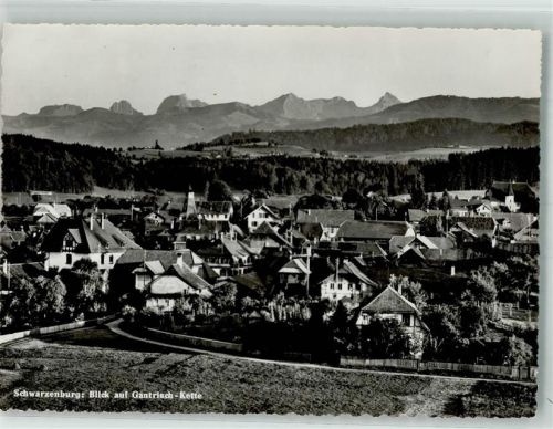 3150 Schwarzenburg 1952 Foto AK