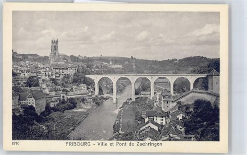 1700 Fribourg Freiburg - Brücke, Zaehringen