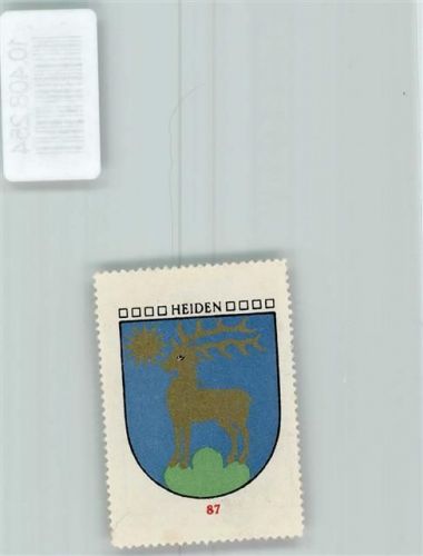 9410 Heiden - Vignette Wappen Kaffee Hag ca 1920-1940 Hirsch