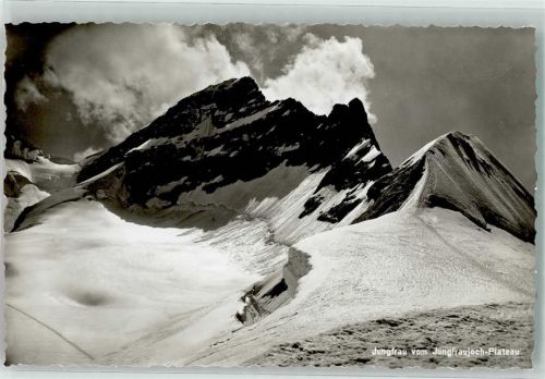 3801 Jungfraujoch Foto AK Plateau Winter
