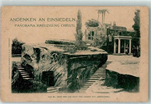 8840 Einsiedeln - Das heilige Grab und Haus von Joseph Aritmathea