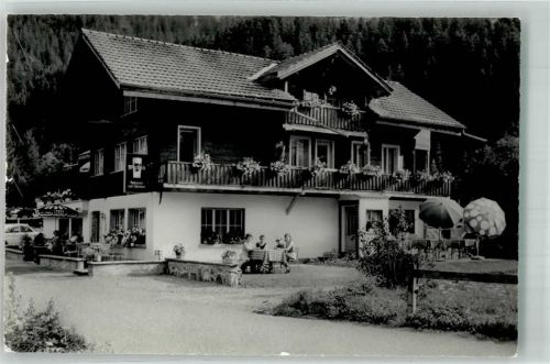 3775 Lenk im Simmental 1962 Foto AK Gasthaus Pension Edelweiss