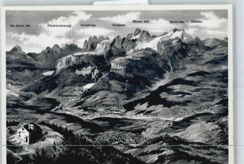 9056 Gais Stoss AR - Gäbris, Alpstein