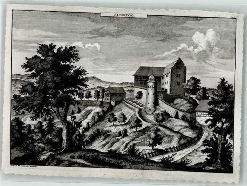 8536 Hüttwilen 1946 Foto AK Schloss Steinegg im 12. Jahrhundert