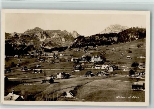 9658 Wildhaus - mit Säntis