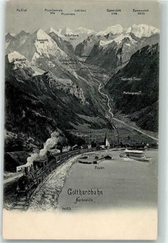 6472 Erstfeld - Gotthardbahn Nordseite