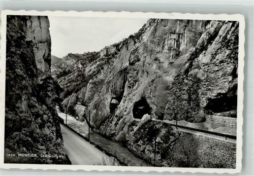 2740 Moutier Foto AK Les Gorges
