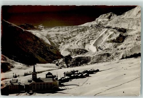 3906 Saas-Fee - Allalinhorn Alphubel Feegletscher Winter