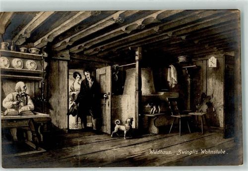 9658 Wildhaus - Geburtshaus von Ulrich Zwingli Wohnstube