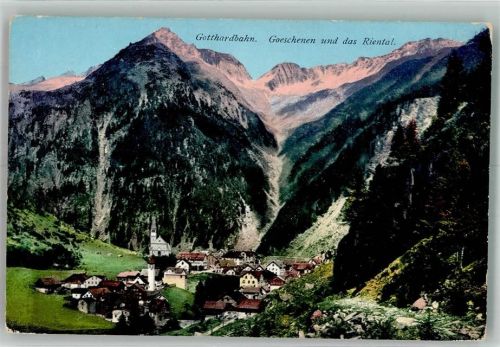 6487 Göschenen Foto AK
