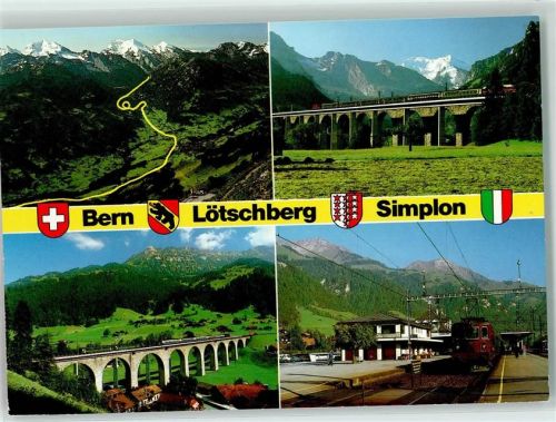 3907 Simplon Dorf - Lötschberg Bahn