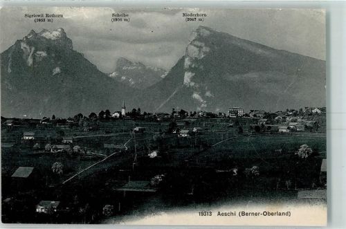 3703 Aeschi b. Spiez - Rothorn Niederhorn
