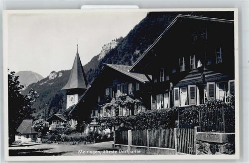 3860 Meiringen - älteste Dorfpartie