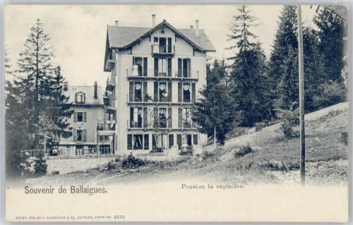 1338 Ballaigues - Pension la sapiniere